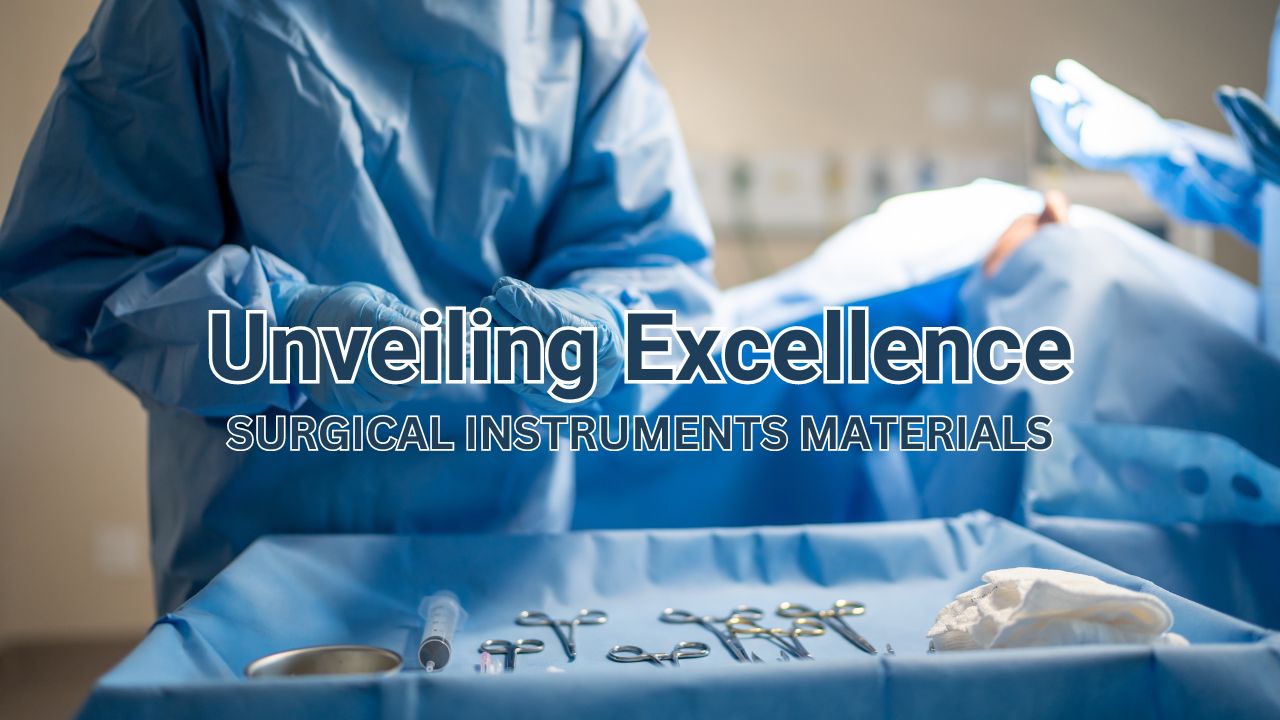 You are currently viewing Unveiling Excellence: The Precision and Craftsmanship of Surgical Instruments Materials by VM Medical Alloys